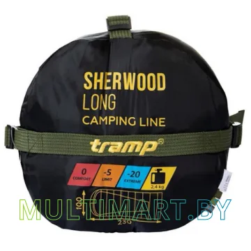 Спальный мешок TRAMP Sherwood Long TRS-054L (правая молния) картинка 10